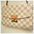 Borsa Louis Vuitton Damier Azur Croisette Blu Damier ebene - vista 10