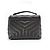 Autre Marque Saint Laurent LouLou Top Handle Matelasse Chevron Leather Medium Schwarz - Ansicht 2