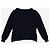 Pull en maille col en V à motifs Argyle Prada AW03 Bleu Marine - vue 2