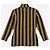 Gestreifter Nummer 2 Wrestler Rollkragenpullover 'Russischer Konstruktivismus' Jean Paul Gaultier AW86 Grau - Ansicht 2