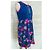 Autre Marque Rosalita Mc Gee Vestido Preppy de Algodón Floral Azul Multicolor - vista 12