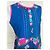 Autre Marque Rosalita Mc Gee Vestido Preppy de Algodón Floral Azul Multicolor - vista 2