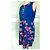 Autre Marque Rosalita Mc Gee Vestido Preppy de Algodón Floral Azul Multicolor - vista 8