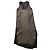 Autre Marque Vestido Asimétrico Isaac Sellam Experience de Cuero y Algodón Negro