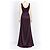 Lela Rose Satin-Abendkleid in Lila Dunkelviolett - Ansicht 4