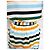 Autre Marque Compania Fantastica Gestreiftes Preppy Kleid Schwarz Weiß Blau Grün Orange Gelb - Ansicht 9