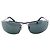 Ray-Ban Vintage Silber Metall 3119 Double Bridge Wrap Sonnenbrille Grün