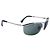 Ray-Ban Vintage Silber Metall 3119 Double Bridge Wrap Sonnenbrille Grün - Ansicht 3