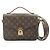 Louis Vuitton Borsa a tracolla Pochette Metis MM in Monogram Canvas Marrone