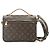 Louis Vuitton Borsa a tracolla Pochette Metis MM in Monogram Canvas Marrone - vista 3