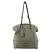 Fendi Selleria Gray Leather Cuoio Romano 2Bag Borsa a Tracolla Tote Grigio