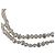 Autre Marque Collar de perlas barrocas blancas de agua dulce 7.5 mm 45 cm Blanco - vista 4