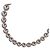 Autre Marque Akoya Hellrosa Perlenarmband 6 mm Silber Blumenverschluss 9 cm Pink - Ansicht 4