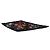 Gucci Foulard in seta nera con stampa floreale vintage e scollo lozange Multicolore