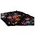 Gucci Foulard in seta nera con stampa floreale vintage e scollo lozange Multicolore - vista 5