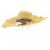 Autre Marque Sombrero amarillo SENSI STUDIO - vista 2