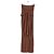 Autre Marque SEROYA Maxirock braun Viscose