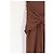 Autre Marque SEROYA Maxirock braun Viscose - Ansicht 3