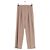 Autre Marque Pantalones de seda beige LILYSILK Talla 36