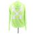 Off White Felpa con cappuccio verde fluo - vista 2