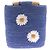 Autre Marque Picca borsa in rafia blu
