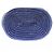 Autre Marque Picca borsa in rafia blu - vista 6