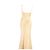 Vestido de seda amarillo Reformation - vista 6
