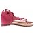 Autre Marque Sandali rossi in pelle SUNDAYS ST TROPEZ Rosso - vista 5