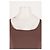 Autre Marque Top recto de viscosa marrón LILYSILK Talla S Castaño - vista 2