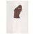 Autre Marque Top recto de viscosa marrón LILYSILK Talla S Castaño - vista 5