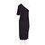 Vestido midi de viscosa negro Tiffany & Co - vista 6