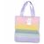 Autre Marque Tote bag arcobaleno pallido Multicolore - vista 2