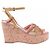 Sandali con zeppa Prada beige sintetici 37 - vista 6