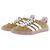 Autre Marque Gazelle-Sneaker mit Monogramm-Print Kamel