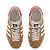 Autre Marque Gazelle-Sneaker mit Monogramm-Print Kamel - Ansicht 4