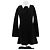 Vestido negro Courreges