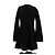 Vestido negro Courreges - vista 2