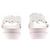 Stella Mc Cartney Sandali bianchi con plateau Bianco - vista 3