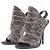 Balenciaga Python Print Pumps Schwarz
