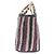 Autre Marque Picca borsa in rafia a righe Multicolore - vista 4