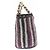Autre Marque Picca borsa in rafia a righe Multicolore - vista 5