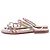 Autre Marque Sandalen mit bunten Strasssteinen Mehrfarben - Ansicht 2