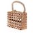 Autre Marque ARNAZ Kleine beige Tasche - Ansicht 2