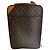 Louis Vuitton Keepall 55 Monogram Reisetasche mit Rollen Braun