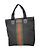 Borsa Tote Gucci in nylon nero