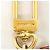 Louis Vuitton Keychain Charm Portefeuille Pampille M91928 Rosso - vista 3