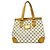 Bolso Tote Louis Vuitton Damier Azur Hampstead PM Blanco