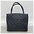 Borsa Tote Chanel in pelle di vitello martellata nera Nero - vista 11