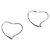 Autre Marque Orecchini a cerchio Tiffany & Co. Elsa Peretti Open Heart Argento