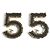 Orecchini Chanel B23S Coco Mark 5 Motif Nero D'oro